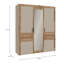 3 Door Manufactured Wood Wardrobe