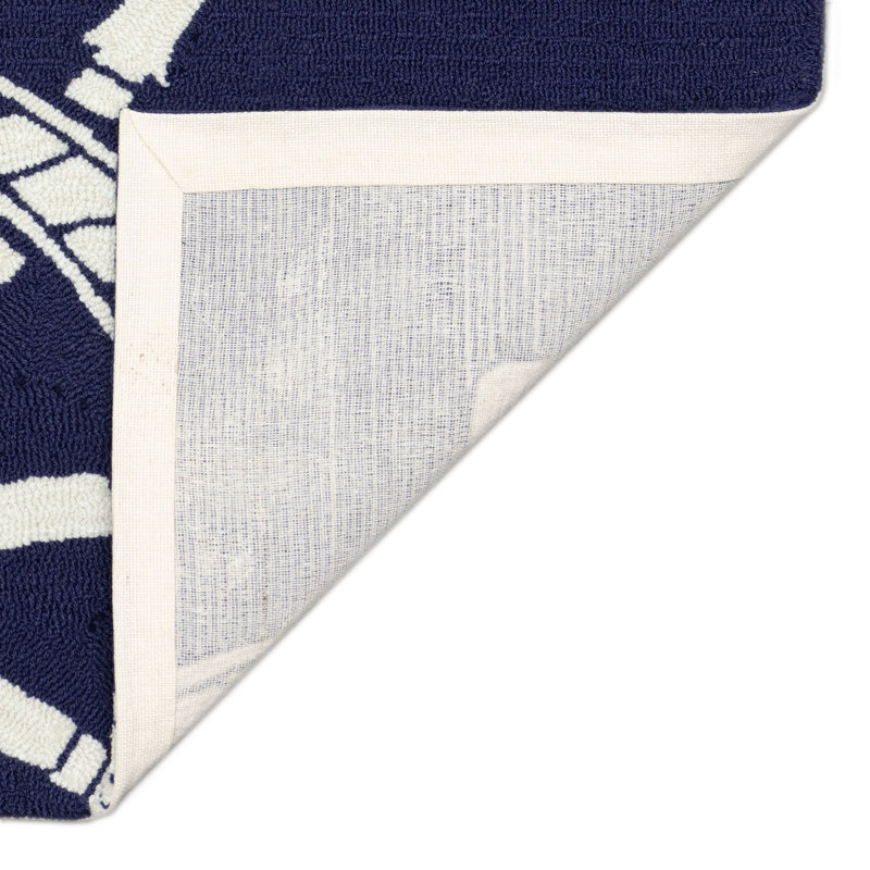 Walton Modern & Contemporary Geometric Water Resistant Kitchen Mat, Rectangle 2' x 5'