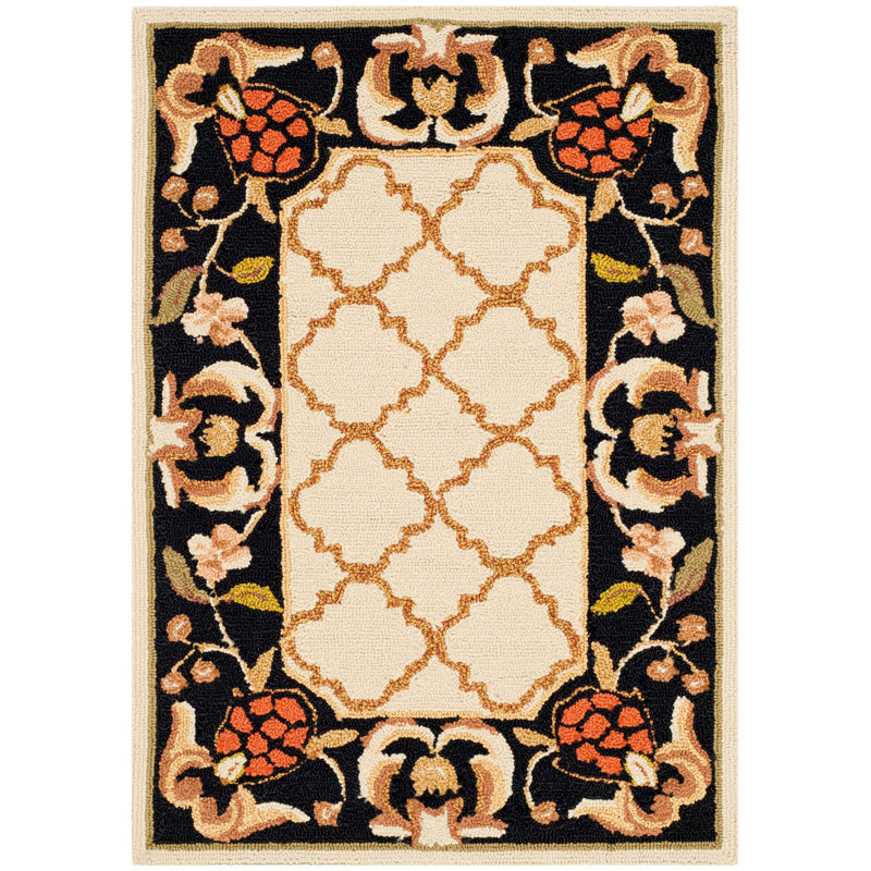 Eddings Hand Hooked Performance Oriental Rug, Rectangle 2' x 3'