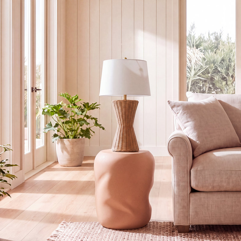Table d'appoint Carrick, Terracotta