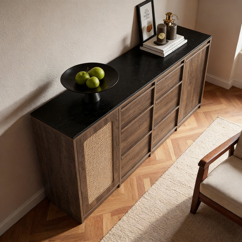 Jameown, 35.04" H x 59.06" W x 11.81" D