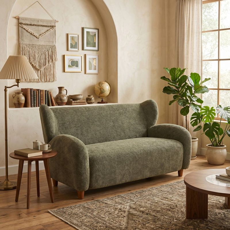 Causeuses Nordic Chair, Vert olive