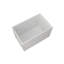 Baignoires autoportantes autoportantes en acrylique, forme rectangulaire (blanc)