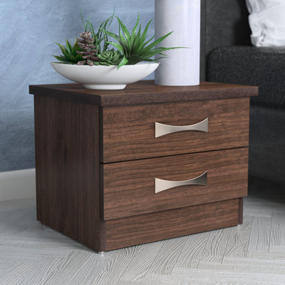 39.5cm W Manufactured Wood Bedside Table
