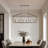 Hertford 6-Light Steel Dimmable Linear Chandelier -2057452404