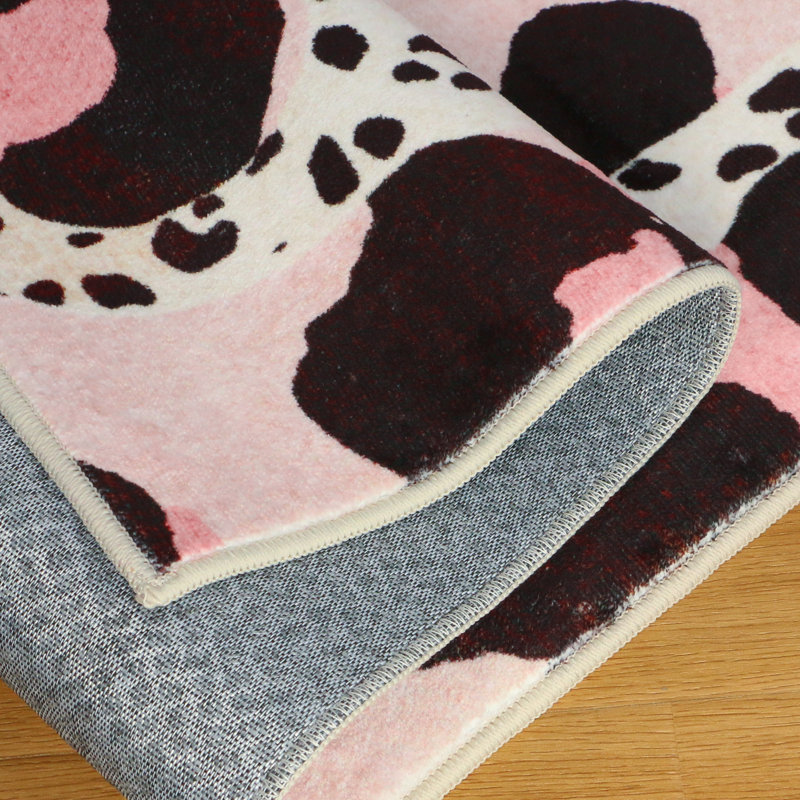 Tapis intérieur lavable à la machine Aldovin , Rectangle 5 pi x 7 pi