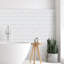 Narjes 15.4cm W x 30.5cm L Vinyl Peel and Stick Subway Tile