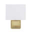 Applique murale à intensité variable 1 lumière Pressley-77152126