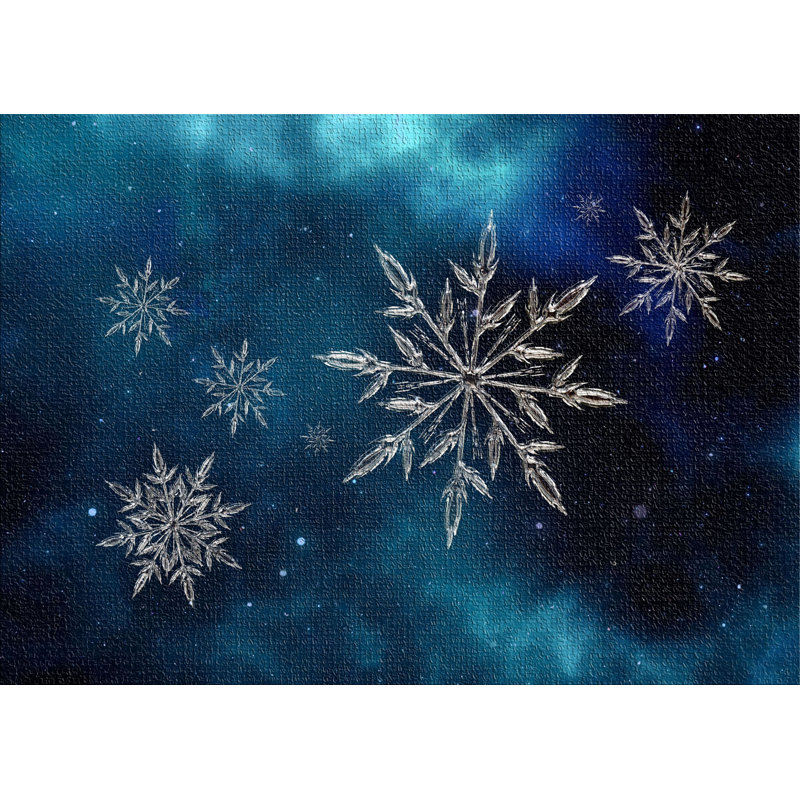 Tapis bleu Star, Rectangle 5 pi x 7 pi