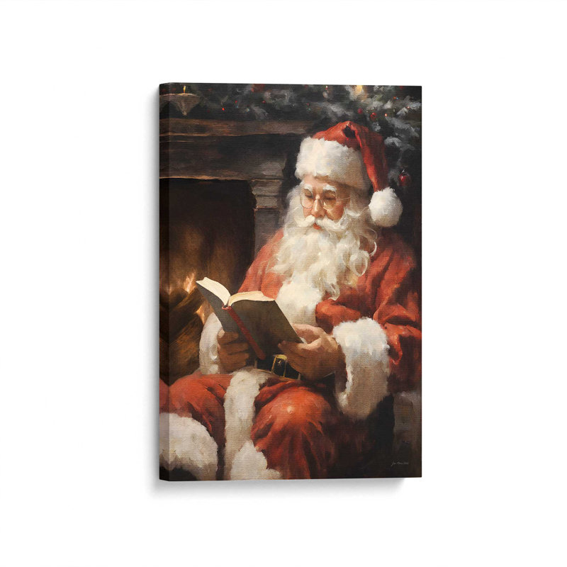«Christmas Calm» par Jo Moulton, reproduction d'art sur toile, H 16 po x l 12 po, Toile tendue, Ne s’applique pas