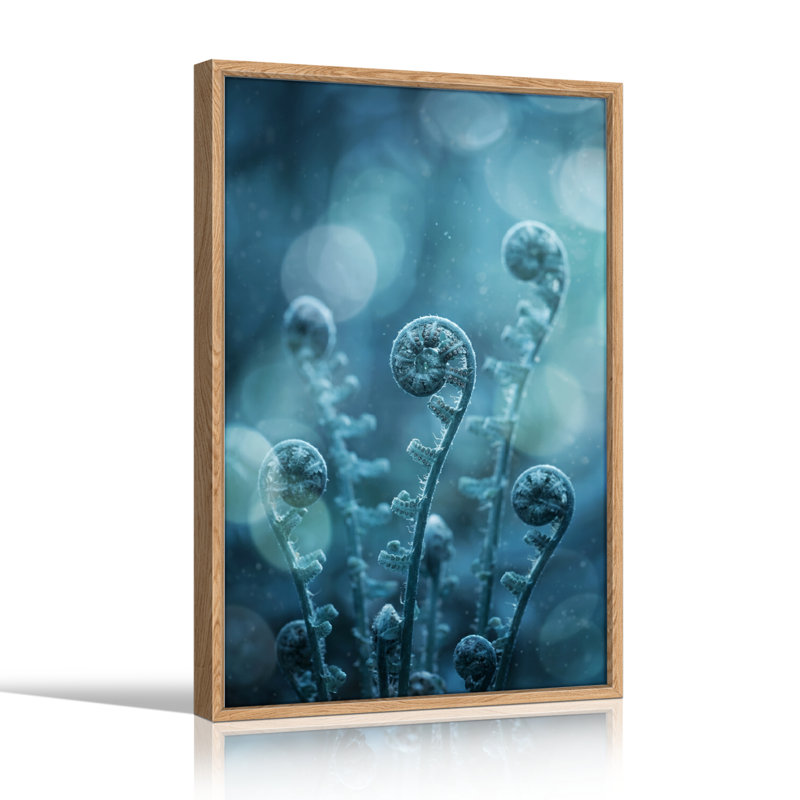 Fern Fronds, reproduction d'art sur toile, ensemble de 1, H 36 po x l 24 po, Natural