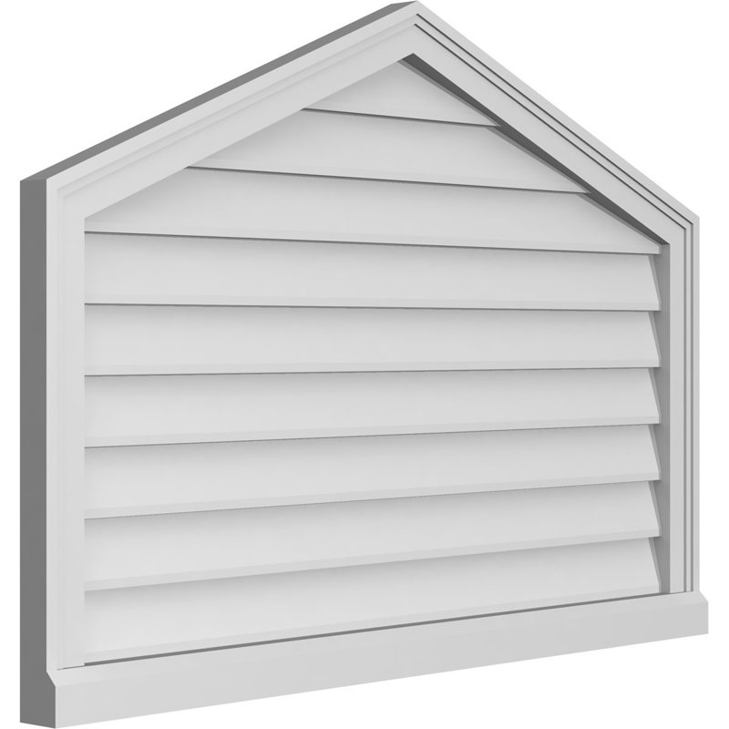 Ventilé à pignon non-fonctionnel Signature, H 28 po x l 40 po x P 2 po