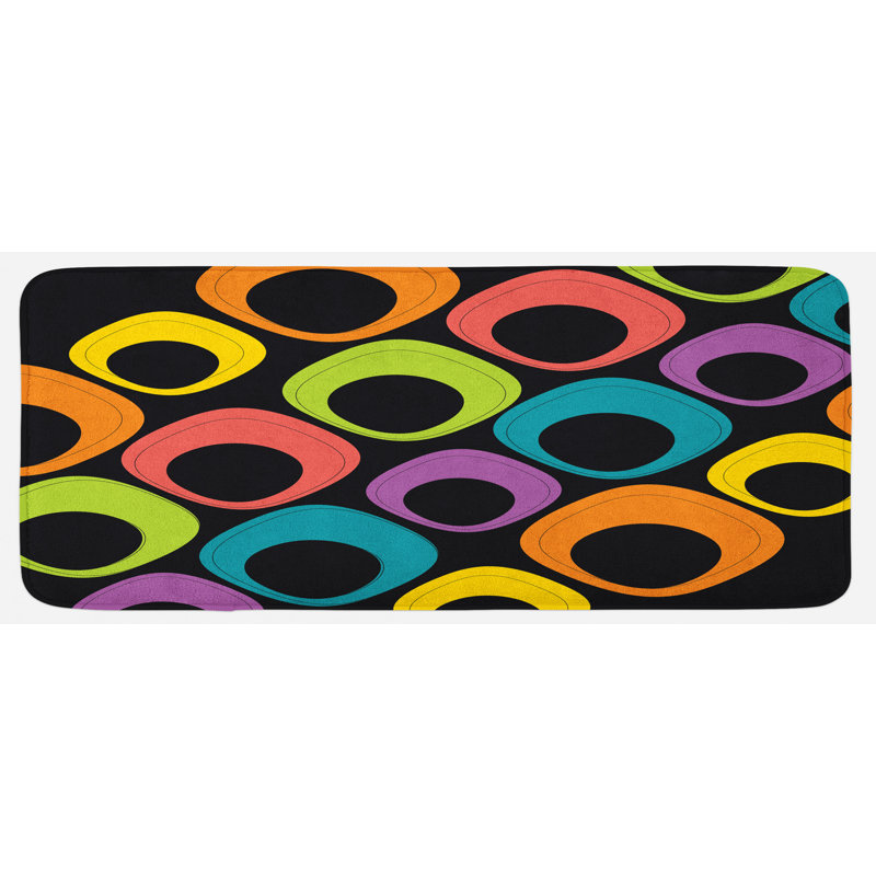 Tapis de cuisine psychédélique