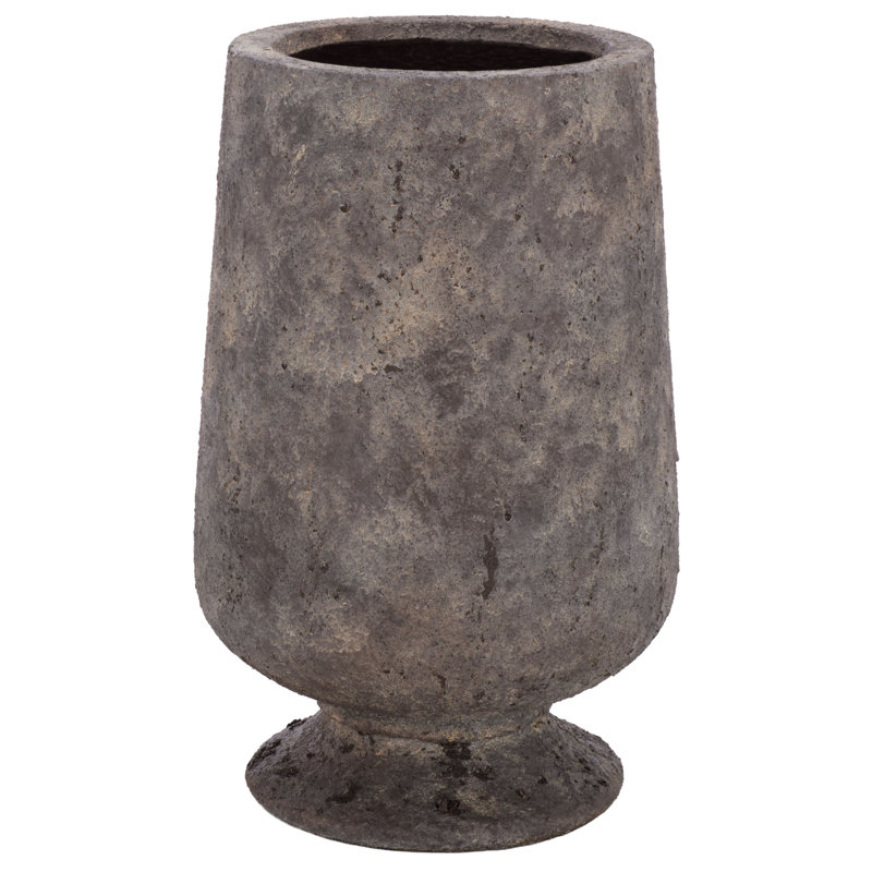 Stark Planter Pot, 12 x 12 x 18.9, Antique Brown