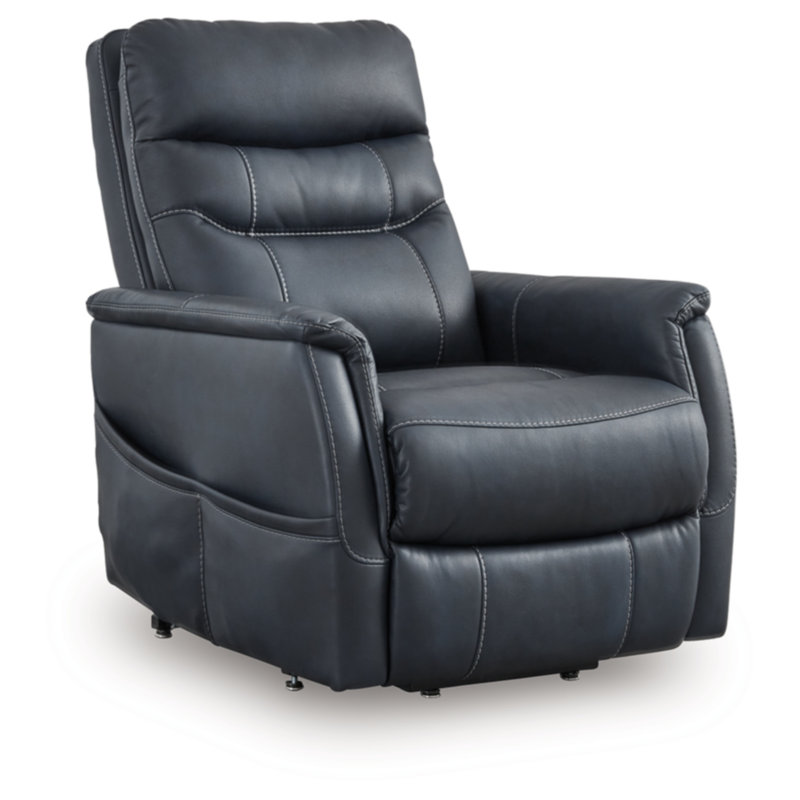 Fahncke Power Lift Recliner, Blue