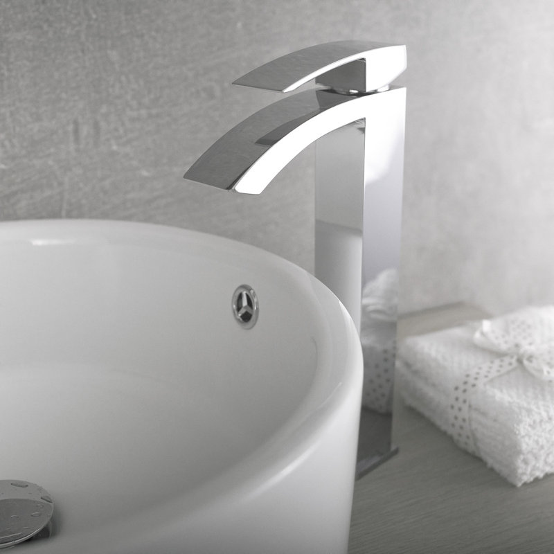 Single-handle Bathroom Faucet, Chrome