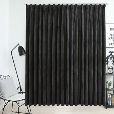 Kattie Blackout Curtain Single Panel