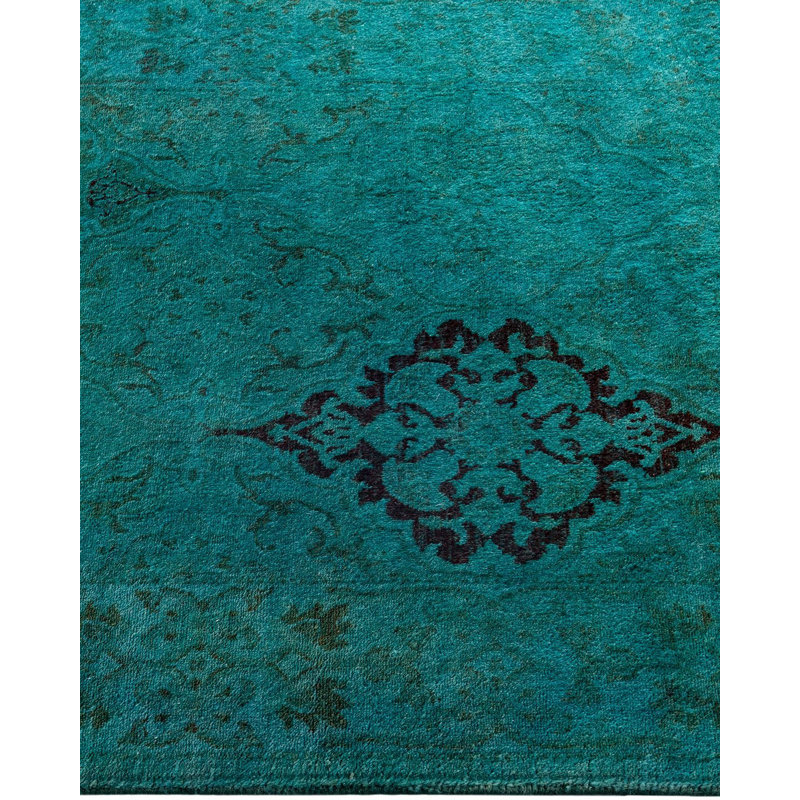 Overyed One-of-a-Kind Runner 2'6" X 13'10" Hand Knotted Area Rug