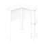 Bureau d'ordinateur, bureau personnel, coin, tablettes de rangement, L 48 po, forme en L, travail, ordinateur portable, stratifié, contemporain-835151358