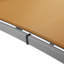 Chaise longue simple inclinable en métal sans accoudoirs de 77,5 po Cand-1560504523-1560504525