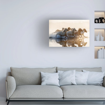 «Summer2016 Horses», art sur toile