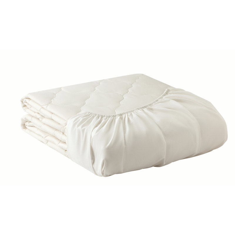 Housse de protection pour matelas en laine hypoallergénique Calluna, Très grand