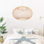 Luminaire suspendu beige à 1 lumière Achaz-1969585386