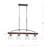 Alaisdair 4-Light Farmhouse Linear Chandelier
