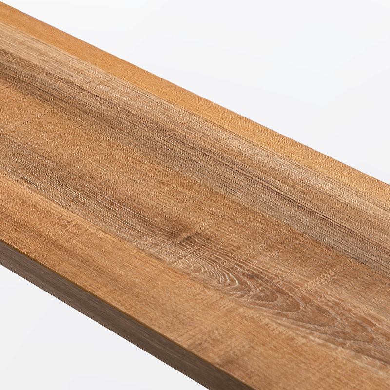 Console en bois massif 47,2 po Kendon, Naturel