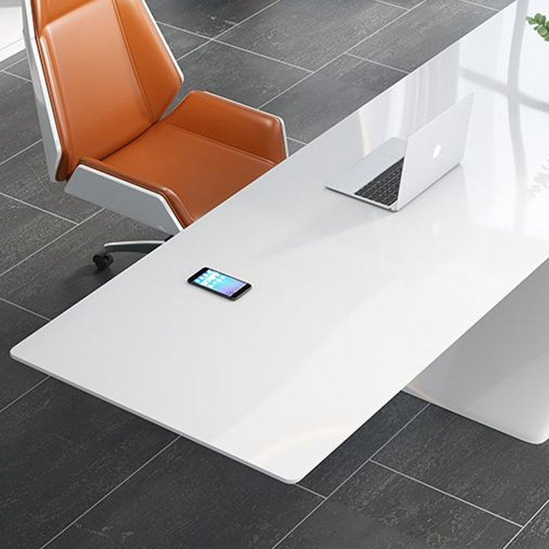 Bureau simple et moderne, H 29,53 po x l 78,74 po x P 31,5 po