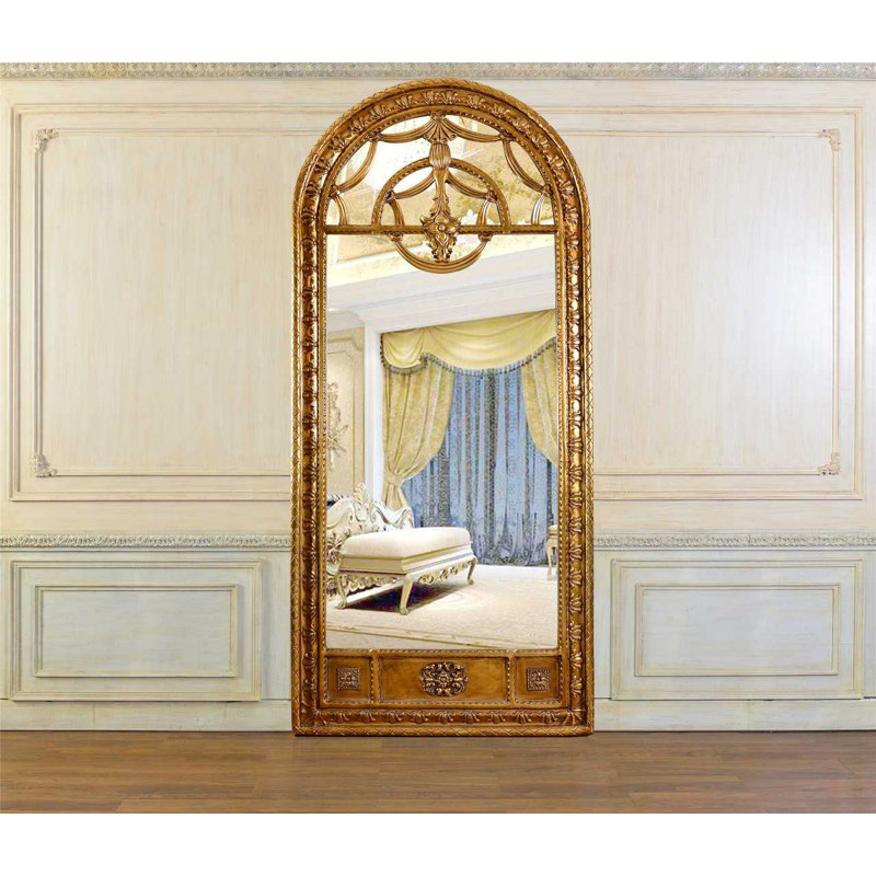 Flat Solid Wood Mirror, 48" x 106"