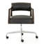 Tyler Leather Swivel Task Chair-934325114
