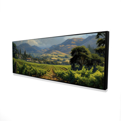 «Exotic Farm», reproduction sur toile