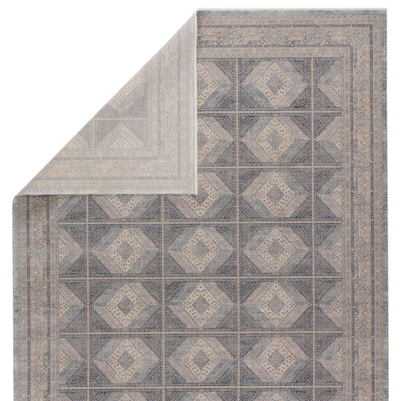 Zopyros Geometric Indoor Rug, Rectangle 6'3" x 9'6"