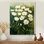 Art de mur de pivoines de Barnhill II dans l'herbe ouverte - pivoines