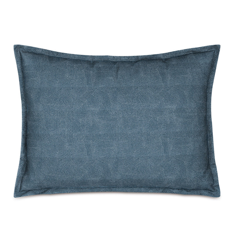 Daleyza Abstract Cotton Pillow Sham, 27" H x 37" W