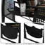 Padded swing with steel frame and stand-96369162