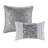 Grey King Comforter 8 Piece - Elegant Style, , 100% Bedding Transitional, , Machine Washable