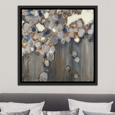 " Indigo Oyster Shells " by Liz Jardine