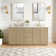 Amella 72'' Free Standing Double Bathroom Vanity with Quartz Top