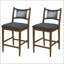 Tabouret de comptoir en bois Arno