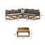 Rowan Garden Lounge Set with Cushions-1075149192-1075149198