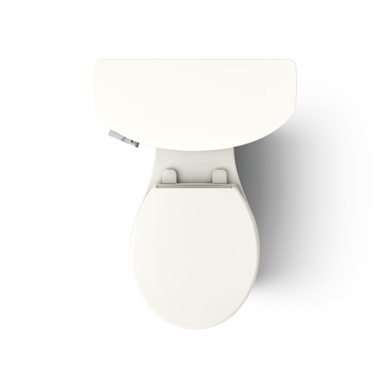 Cimarron® Two-Piece Round-Front Toilet, 1.6 GPF, Biscuit