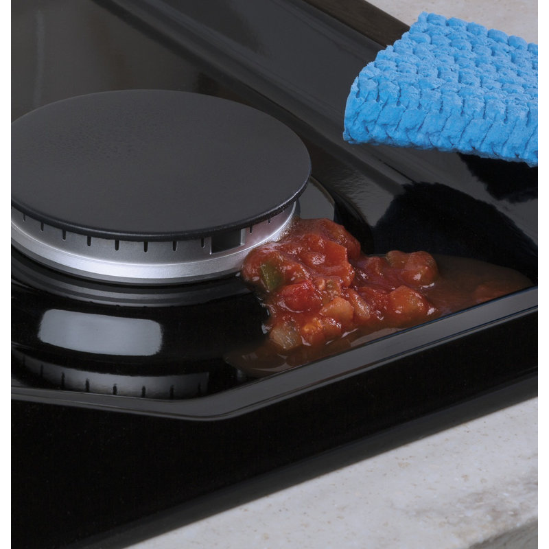 Ge Profile 36" Built-In Gas Cooktop with Optional Extra-Large Cast Iron Griddle