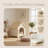 Modern Solid Cedar Dog House With EVA Cushion For Small Pets