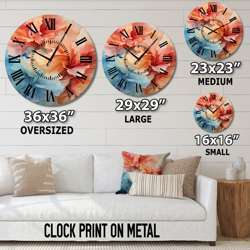 Horloge murale Metamorphic Dance, Médium
