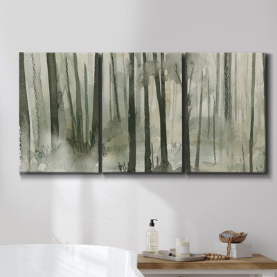 «Country View I» sur toile, ensemble de 3 pièces