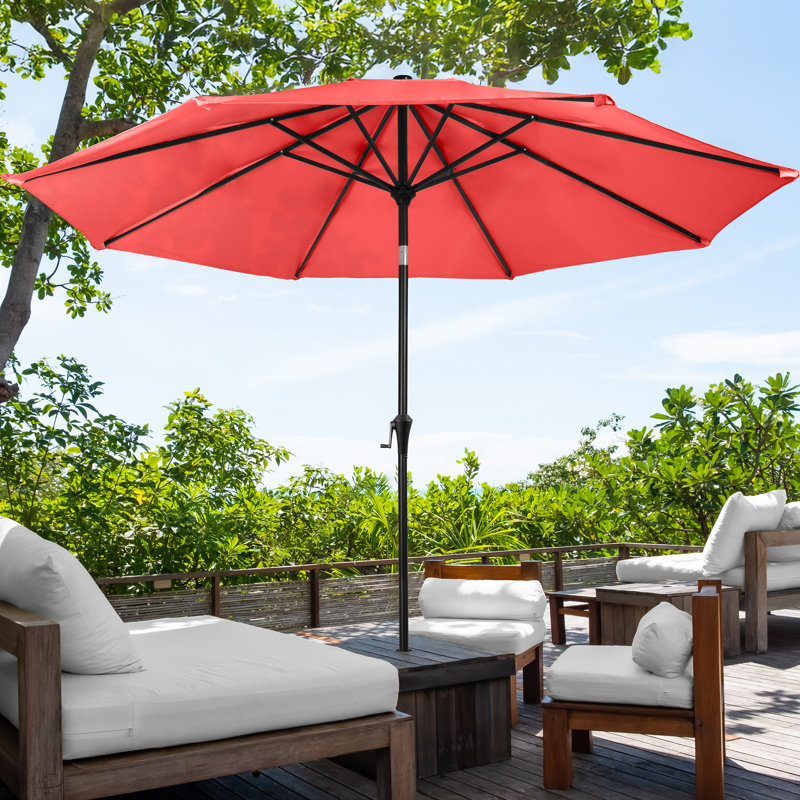 Parasol d'extérieur 10 pi Pure Garden, Terra Cotta