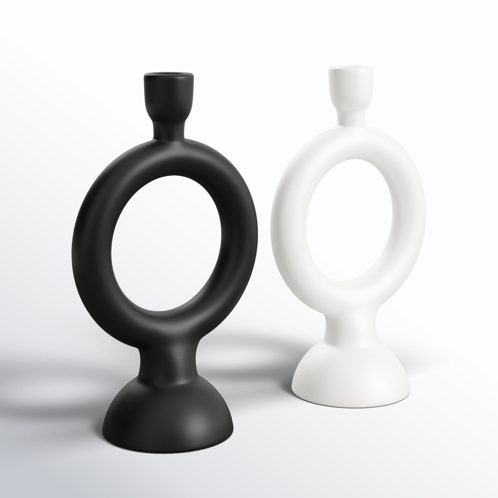 Mable Candlestick Holder