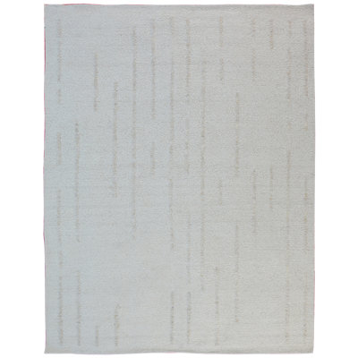 Wool Area Rug in Gray